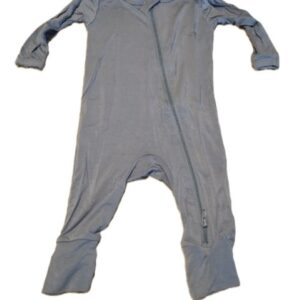 Blue 2 Way Zipper Onesie Size 0-3 Months Poly/Cotton