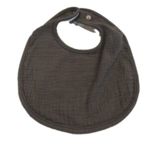 Army Green Muslin Bib 8.5 X 10.5 inches