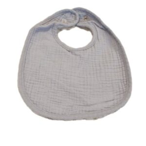 Gray Muslin Bib 8 X 11 inches