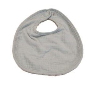 Light Green Muslin Bib 9 X 10 inches