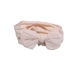 Pale Pink Bow Headband