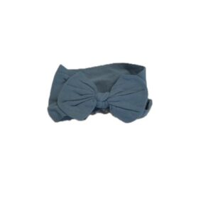 Teal Blue Bow Headband