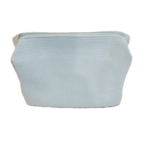 Mint Green Waffle Cosmetic Bag