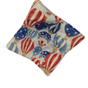 Fourth of July Hot Air Balloons Bowl Cozy