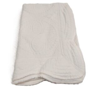Quilted Baby Blanket - Cream