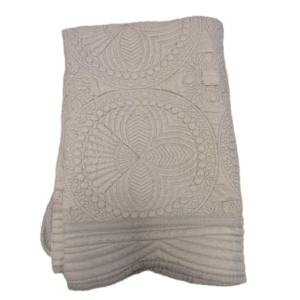 Quilted Baby Blanket - Gray