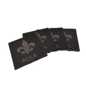 NOLA Slate Coasters - Set of Four