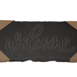 Welcome Slate Trivet - 12x6