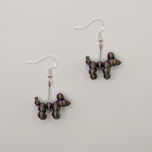 Bead Dog Earrings