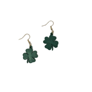 St. Patricks Solid Green Earrings