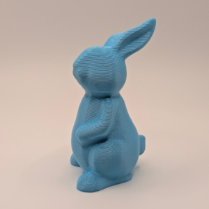 Standing Bunny Blue-Medium