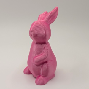 Standing Pink Bunny-Medium