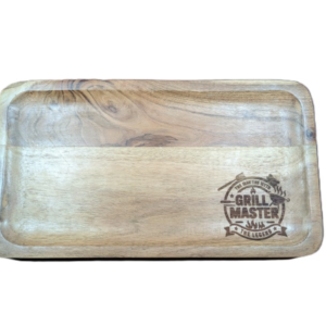 Grill Master Serving Tray Acacia