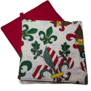 Fleur De Lis Christmas Design