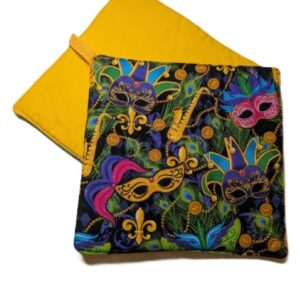 Mardi Gras Mask Print