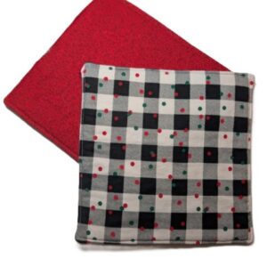 Christmas Buffalo Check - Red Back