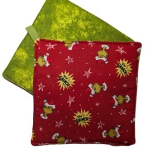The Grinch Star on Red