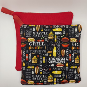 Backyard Cookout Potholder