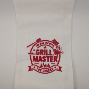 Grillmaster The Man The Myth The Legend Towel 18 X 28